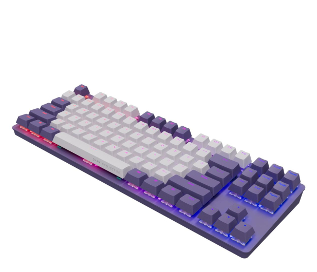 DARK PROJECT KD87A Violet/White G3MS Sapphire - 1197543 - zdjęcie 4